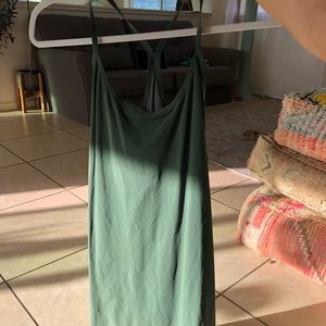 Outdoor voices green exercise dress